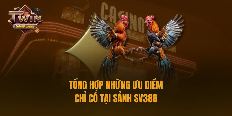 Tổng hợp những ưu điểm chỉ có tại sảnh SV388